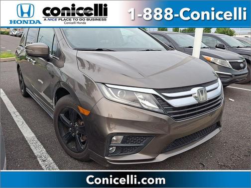 Brown 2018 Honda Odyssey EX-L