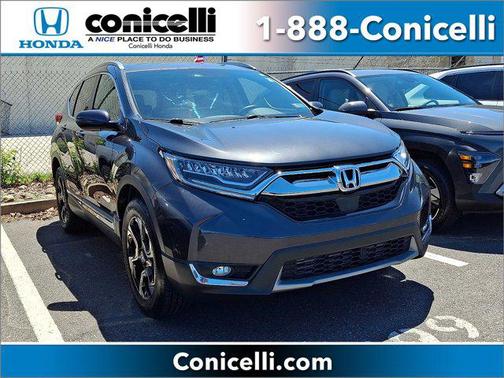 Gray 2017 Honda CR-V Touring