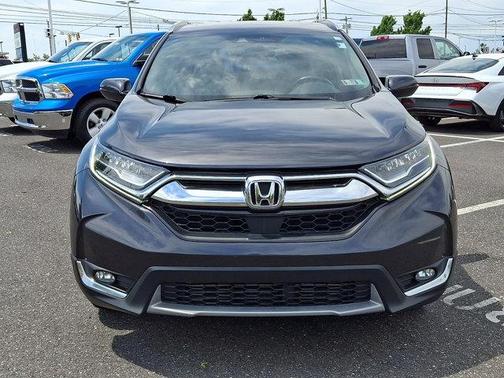 Gray 2017 Honda CR-V Touring