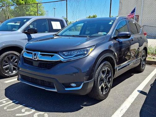 Gray 2017 Honda CR-V Touring