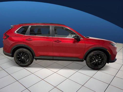 Radiant Red Metallic 2025 Honda CR-V Hybrid Sport AWD