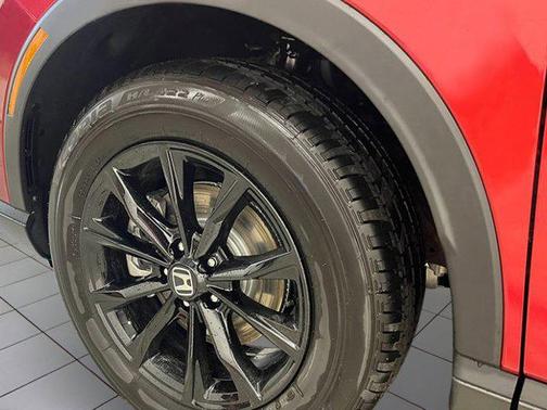 Radiant Red Metallic 2025 Honda CR-V Hybrid Sport AWD