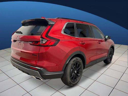 Radiant Red Metallic 2025 Honda CR-V Hybrid Sport AWD