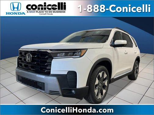 Platinum White Pearl 2026 Honda Pilot Elite