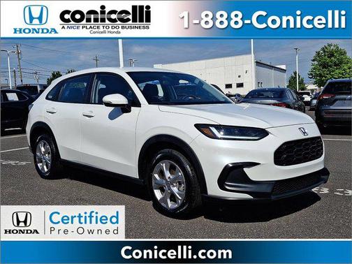 Platinum White 2023 Honda HR-V LX