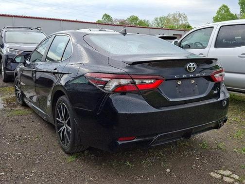 Midnight Black Metallic 2023 Toyota Camry SE