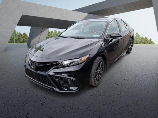 Midnight Black Metallic 2023 Toyota Camry SE