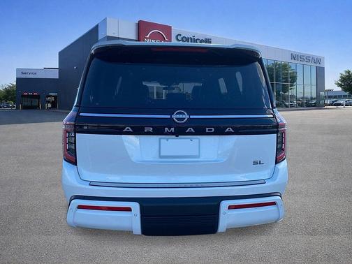 Aspen White Tricoat 2026 Nissan Armada SL