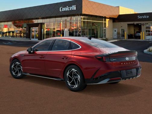 Ultimate Red 2026 Hyundai SONATA SEL