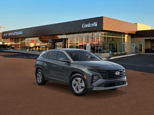Amazon Gray 2026 Hyundai TUCSON Hybrid Blue SE