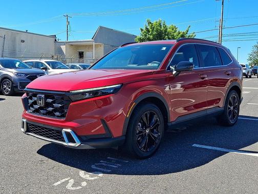Radiant Red Metallic 2023 Honda CR-V Hybrid Sport Touring AWD