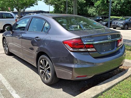Modern Steel Metallic 2015 Honda Civic EX