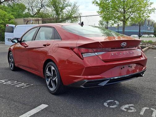 Lava Orange 2021 Hyundai ELANTRA Limited