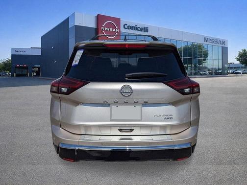 Champagne Silver Metallic 2026 Nissan Rogue Platinum