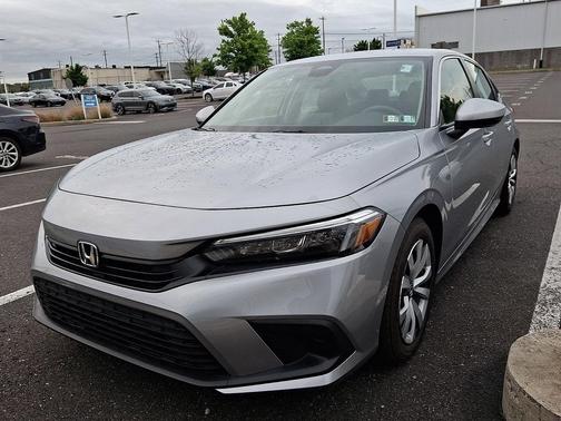 Lunar Silver Metallic 2023 Honda Civic LX