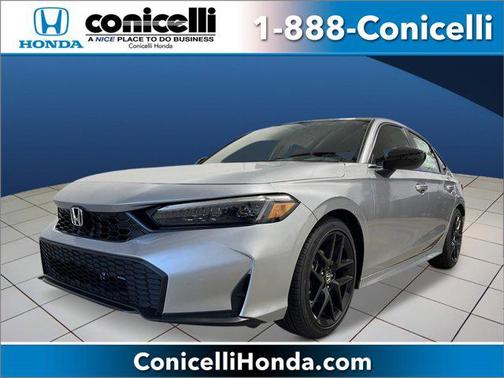 Solar Silver Metallic 2026 Honda Civic Sport