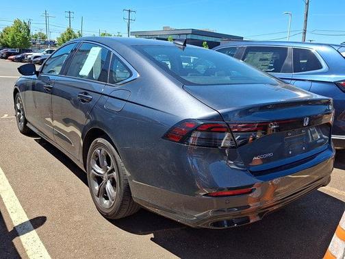 Gray 2024 Honda Accord Hybrid EX-L