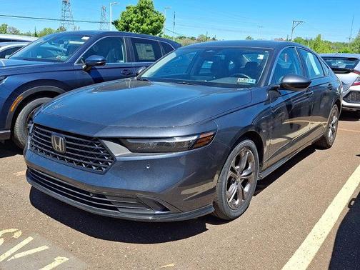 Gray 2024 Honda Accord Hybrid EX-L