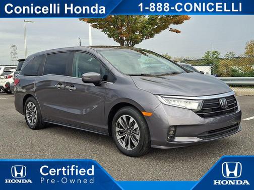 Modern Steel Metallic 2024 Honda Odyssey EX-L