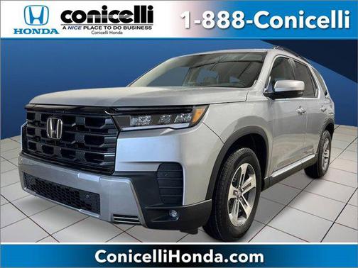 Solar Silver Metallic 2026 Honda Pilot EX-L