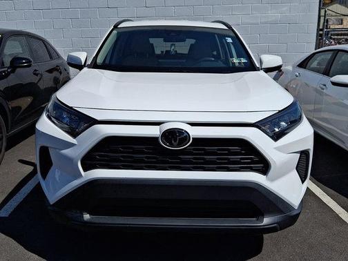 Super White 2021 Toyota RAV4 LE
