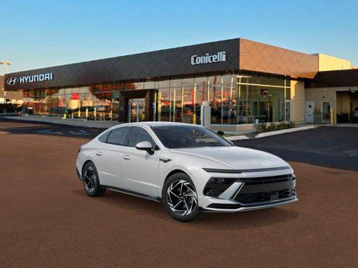 Serenity White 2026 Hyundai SONATA SEL