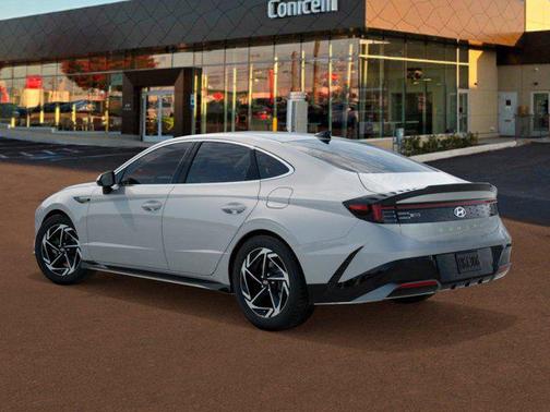 Serenity White 2026 Hyundai SONATA SEL