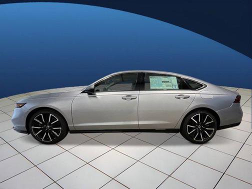 Solar Silver Metallic 2026 Honda Accord Hybrid Touring
