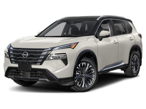 Champagne Silver Metallic/Super Black 2026 Nissan Rogue Platinum