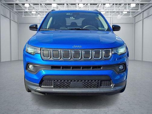 Laser Blue Pearlcoat 2022 Jeep Compass Latitude