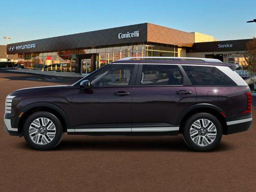 Galaxy Maroon Pearl 2026 Hyundai Palisade Hybrid SEL Premium 8P