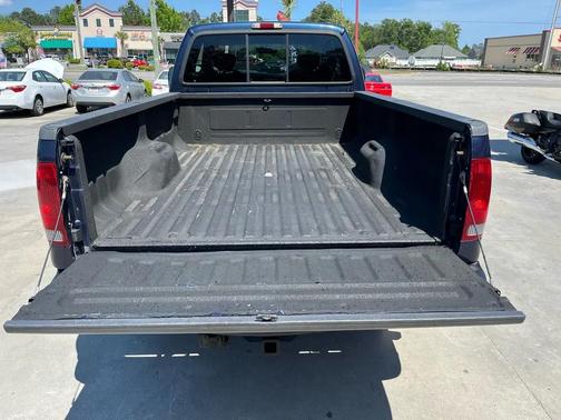 Blue 2001 Ford F-250 Lariat SuperCab