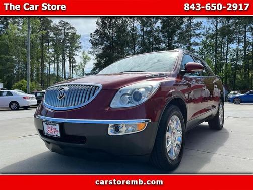 BURGUNDY 2011 Buick Enclave 1XL