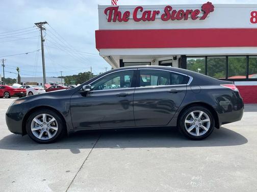 Graphite Luster Metallic 2012 Acura TL Technology