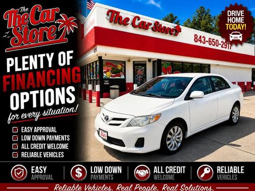Super White 2012 Toyota Corolla LE