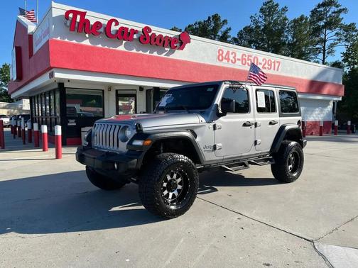 Billet Silver Metallic Clearcoat 2018 Jeep Wrangler Unlimited Sport