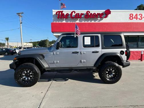Billet Silver Metallic Clearcoat 2018 Jeep Wrangler Unlimited Sport