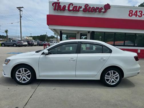 WHITE 2017 Volkswagen Jetta 1.4T S