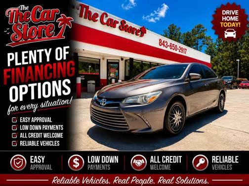Gray 2015 Toyota Camry XLE