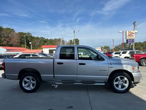 Bright Silver Metallic Clearcoat 2008 Dodge Ram 1500 SLT Quad Cab