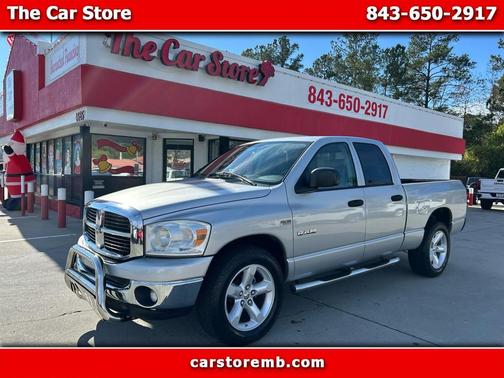 Bright Silver Metallic Clearcoat 2008 Dodge Ram 1500 SLT Quad Cab