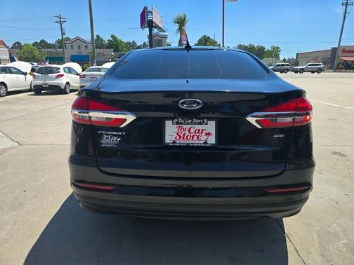 Agate Black 2019 Ford Fusion SE