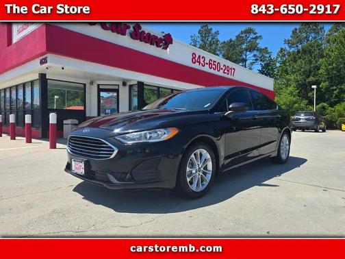 Agate Black 2019 Ford Fusion SE