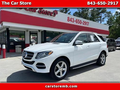 WHITE 2016 Mercedes-Benz GLE-Class GLE 350 4MATIC