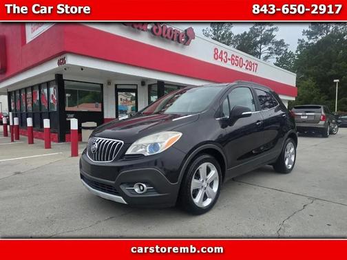 Carbon Black Metallic 2015 Buick Encore Leather