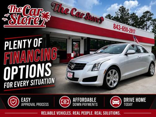 Radiant Silver Metallic 2014 Cadillac ATS 2.5L