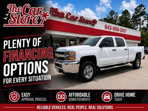 Green 2015 Chevrolet Silverado 2500 WT