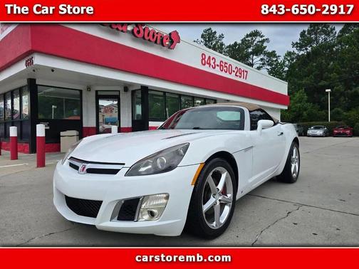 Polar White 2008 Saturn Sky Red Line