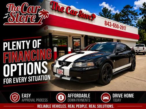 Black Clearcoat 2004 Ford Mustang GT