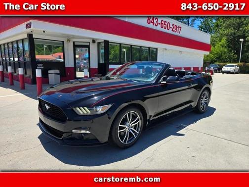Shadow Black 2016 Ford Mustang EcoBoost Premium